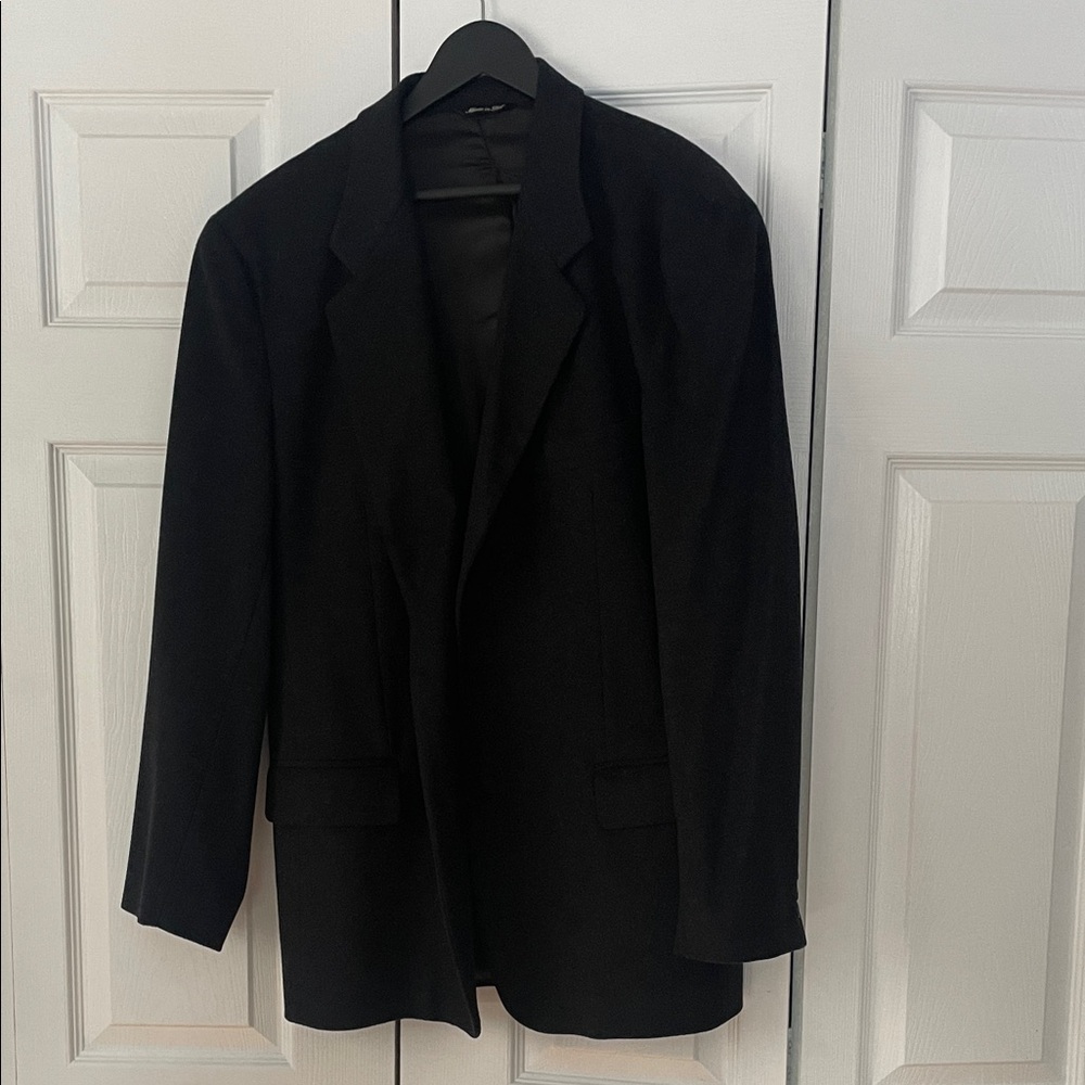 Charcoal Men's wool coat. 42